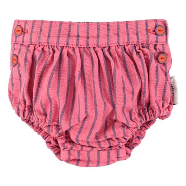 Bloomer Denim Rayé | Rose
