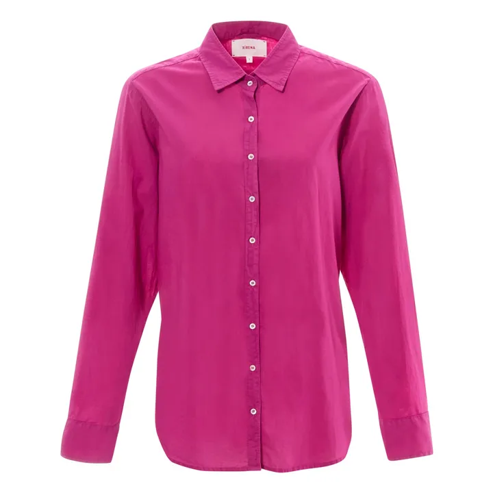 Chemise Beau Popeline de Coton | Rose- Image produit n°0