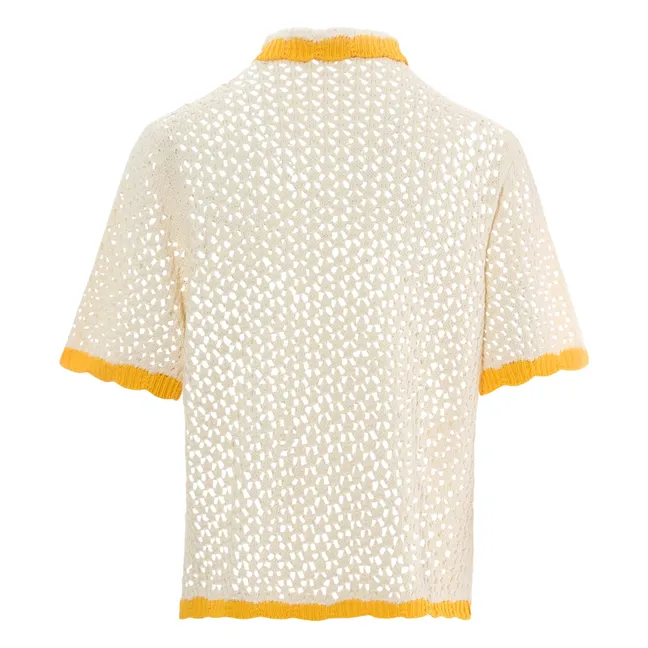 Pongo Yuzu Recycled Cotton Vest | White
