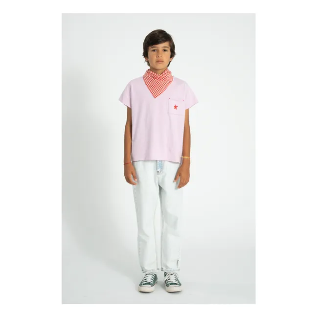 T-Shirt Buchstabe A | Flieder