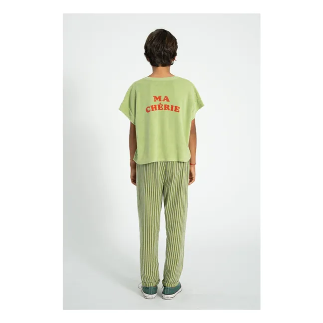 Camiseta de esponja de algodón ecológico Ma Chérie | Olive