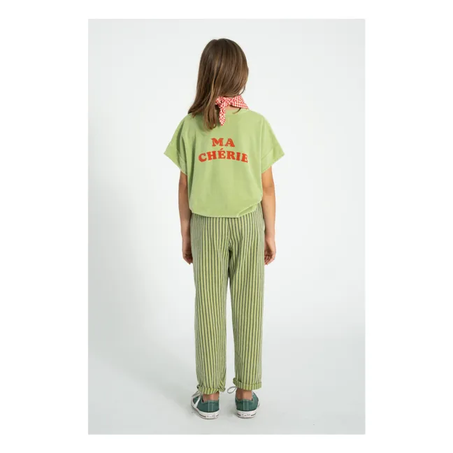 Ma Chérie Organic Cotton Sponge T-shirt | Olive