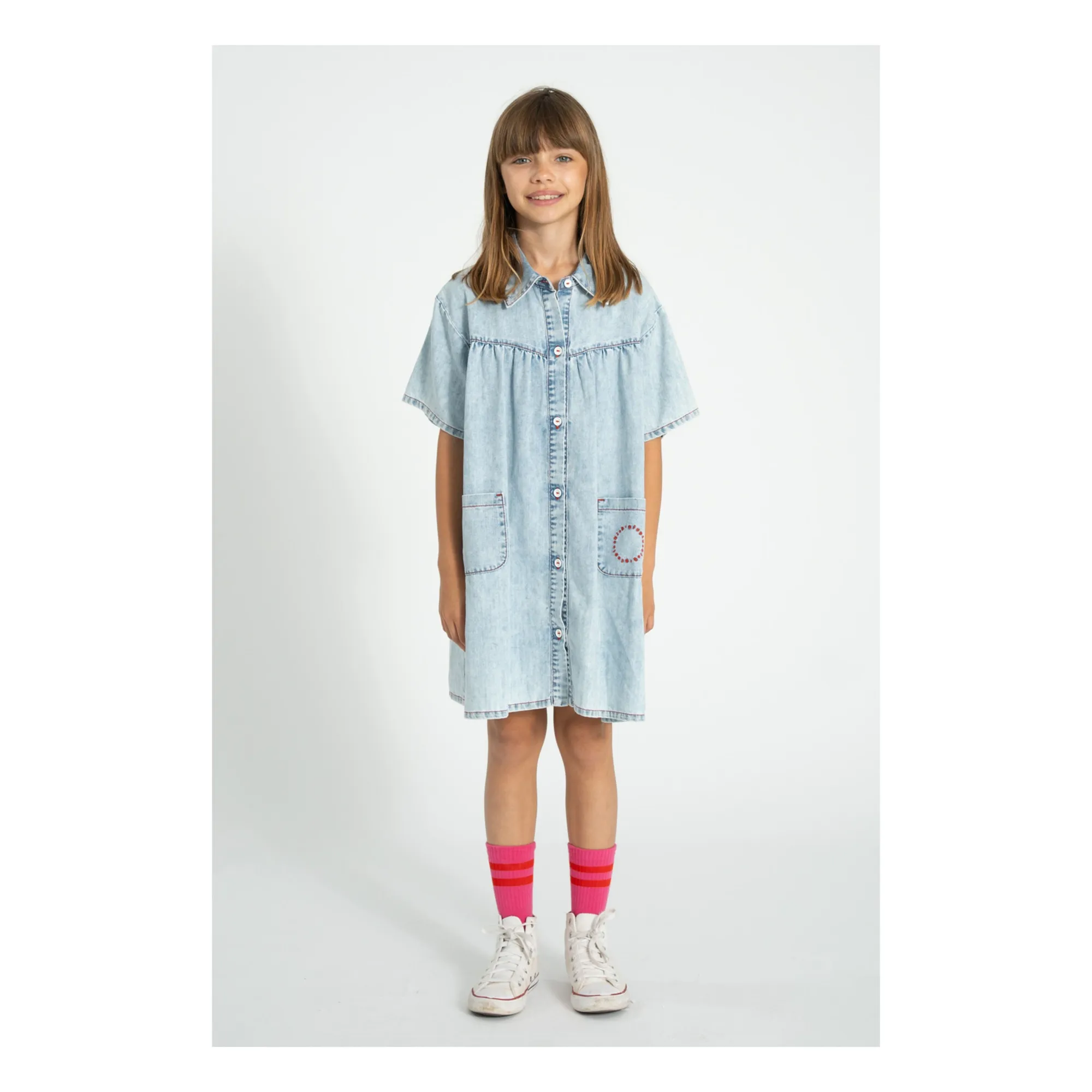 Chaussettes Rayées | Rose- Image produit n°1
