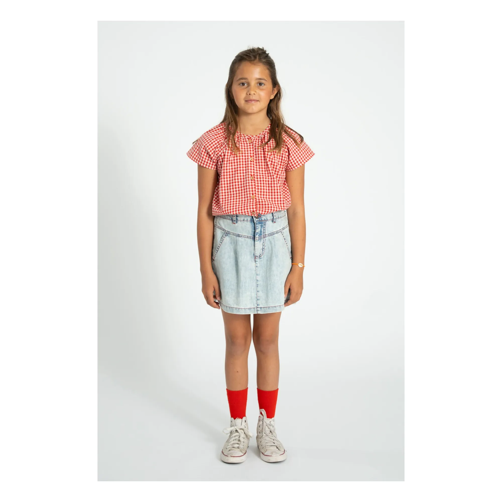 Chaussettes Cœur | Rouge- Image produit n°2