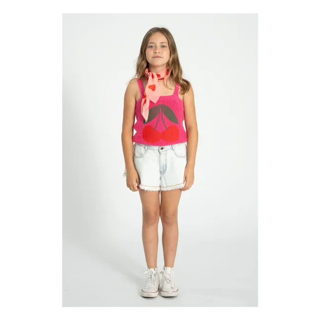 Bufanda Corazones | Rosa