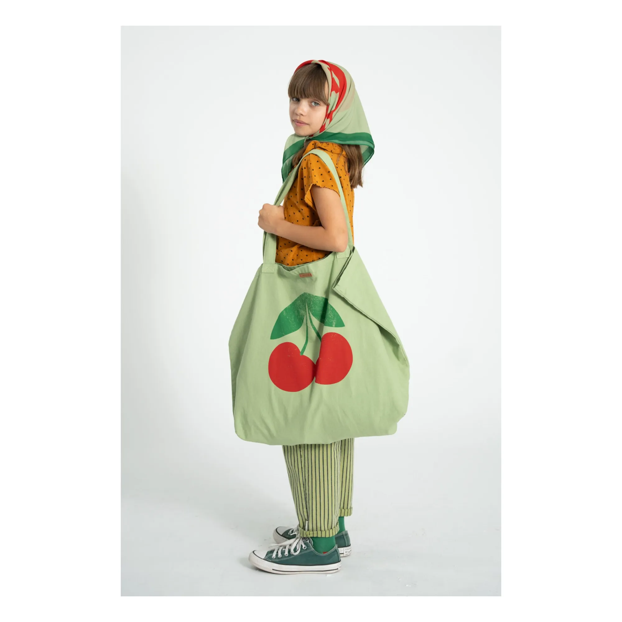 Foulard Love | Olive- Image produit n°5