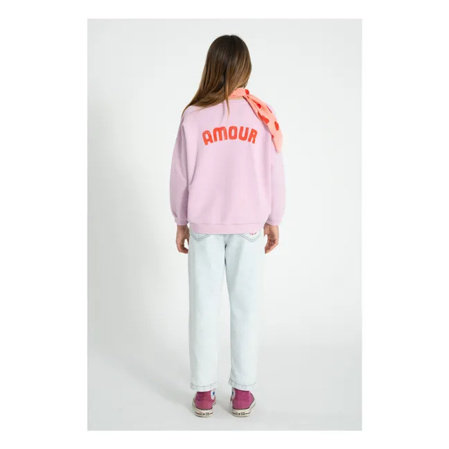 Love Sweat Algodón orgánico | Rosa