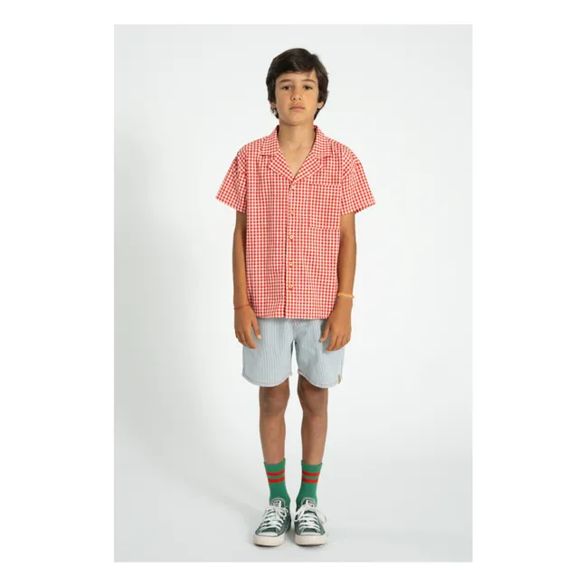 Camisa de algodón orgánico | Rojo