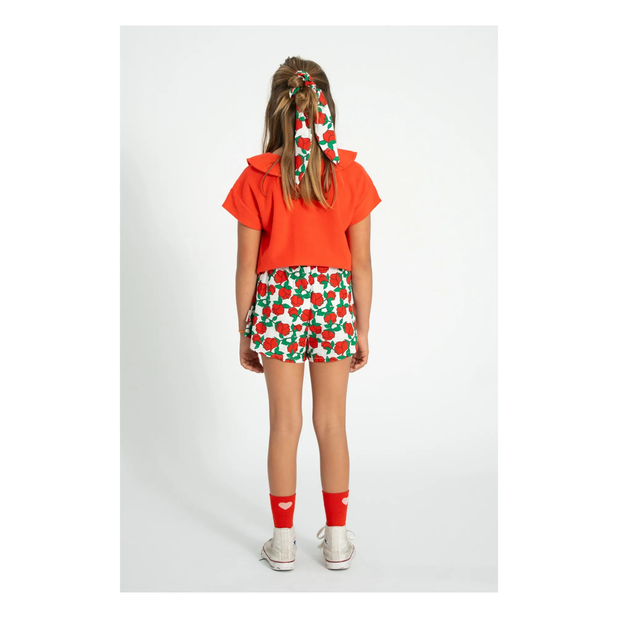 Chouchou Fleuri | Blanc- Image produit n°1