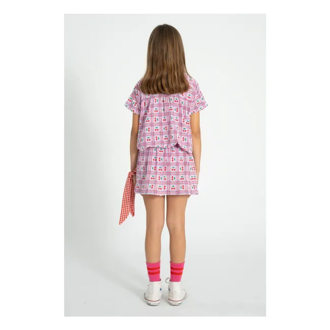 Cerises shirt | Lilac