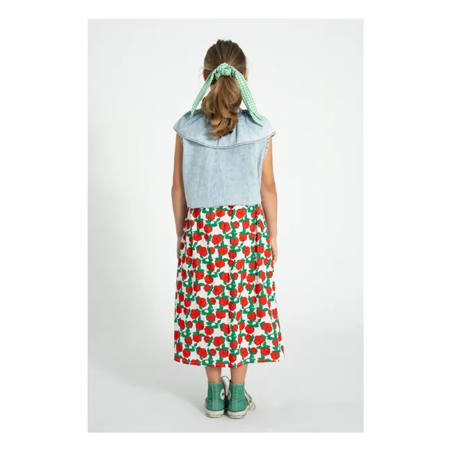 Chouchou Vichy Coton Bio | Turquoise