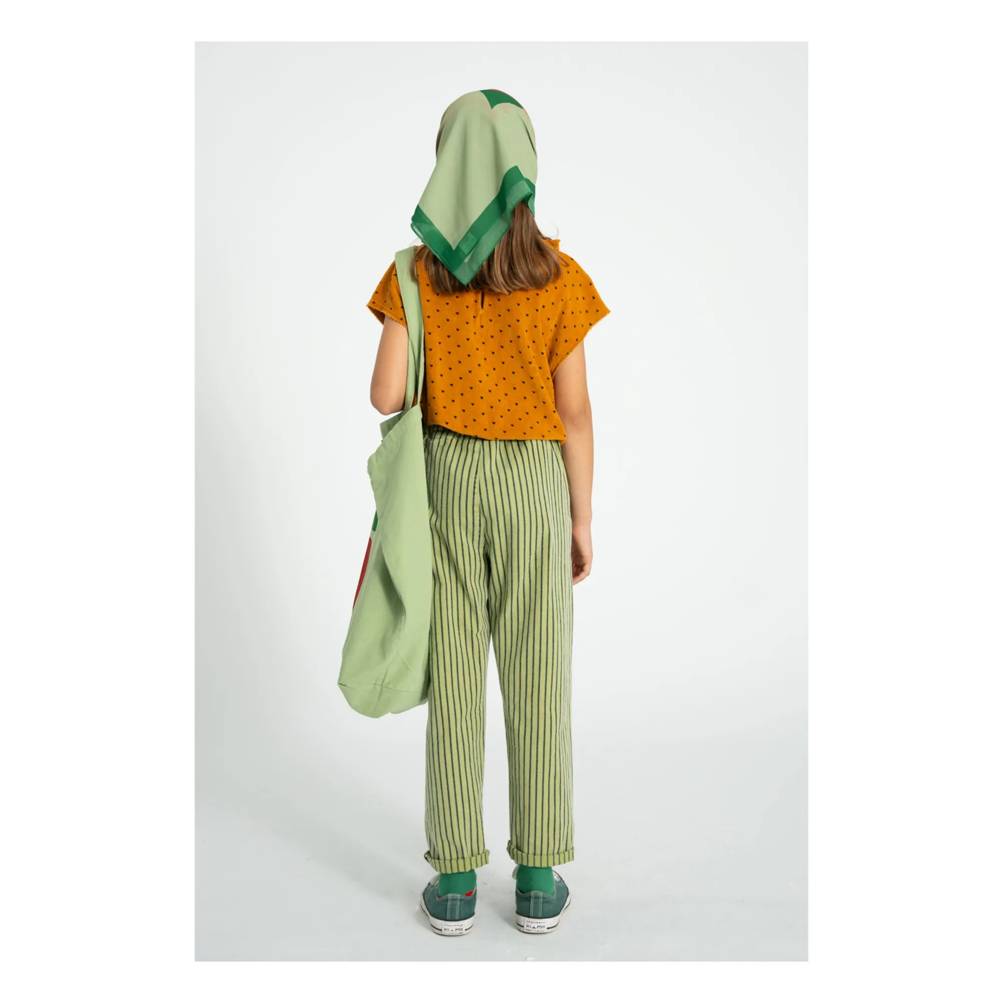 Top Cœurs Eponge Coton Bio | Camel- Image produit n°2