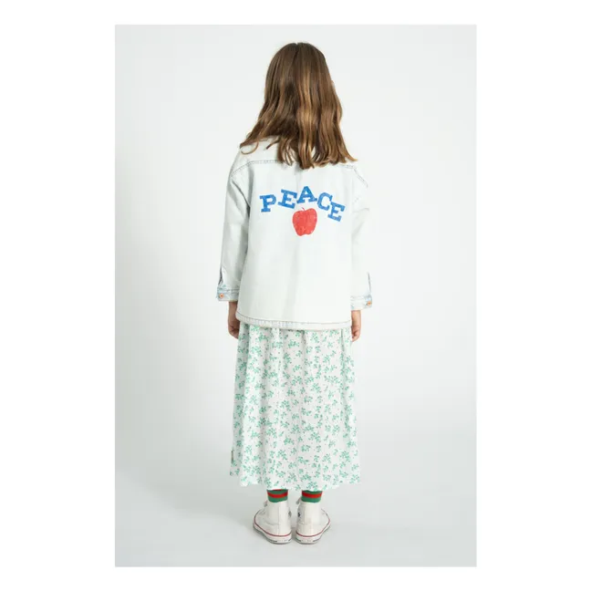 Denim Peace jacket | Washed blue