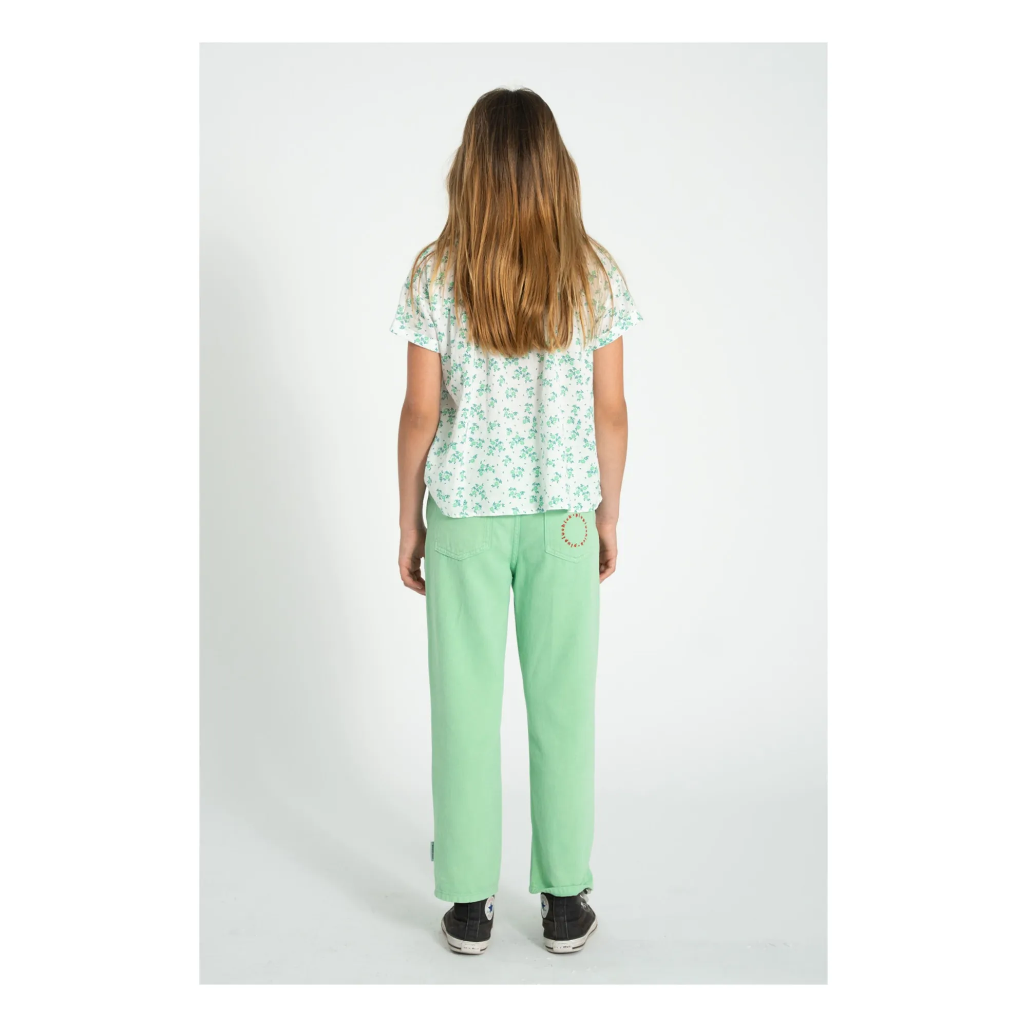 Jean Droit | Vert prairie- Image produit n°2