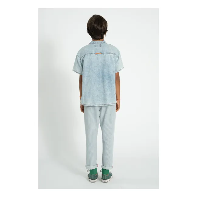 Camisa vaquera | Azul descolorido