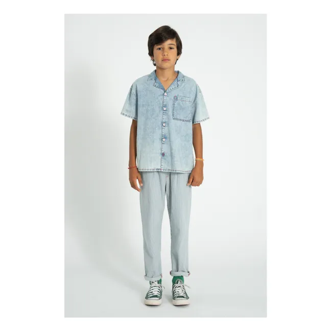 Denim shirt | Washed blue