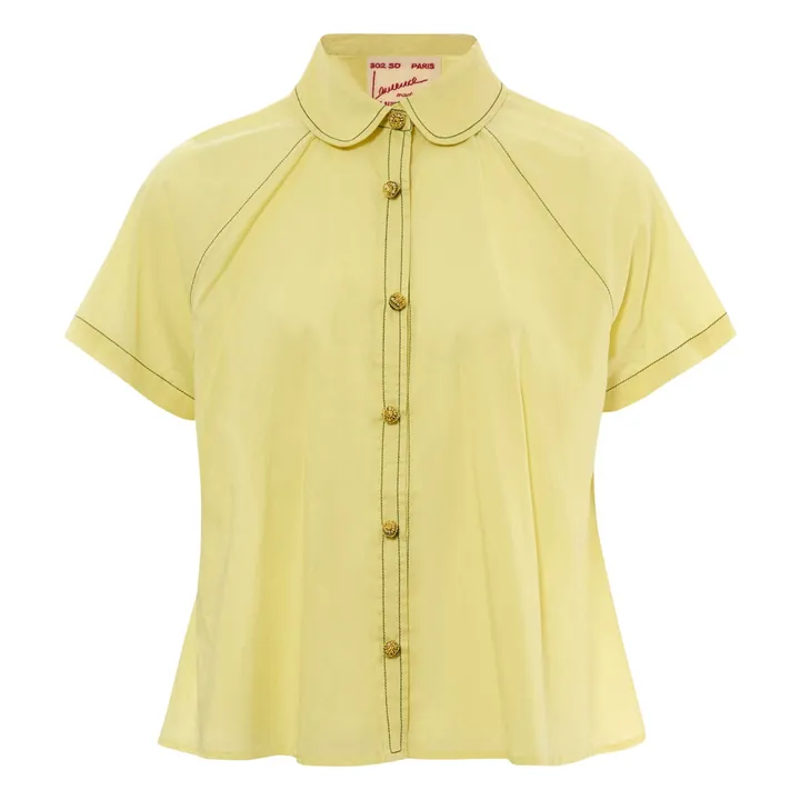 Chemise Claude | Jaune- Image produit n°0