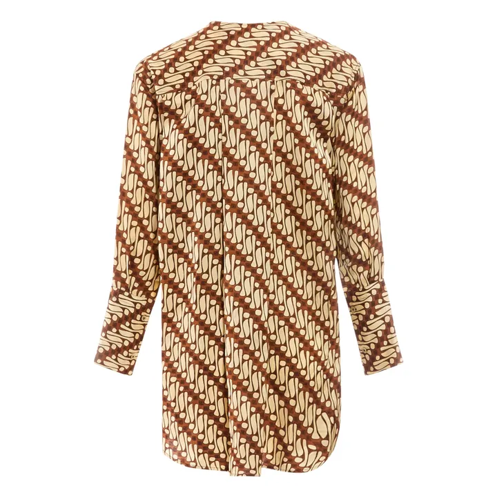 Chemise Polashort | Orange Rouille- Image produit n°1