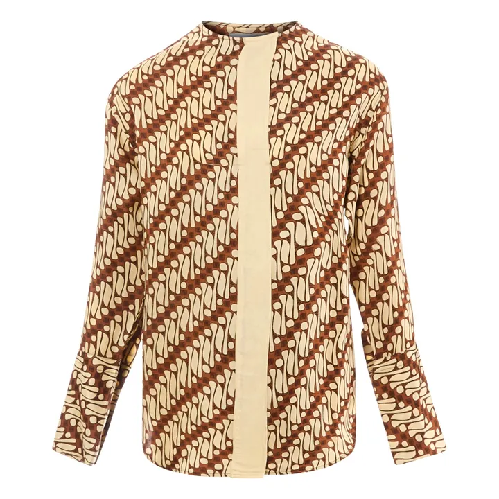 Chemise Polashort | Orange Rouille- Image produit n°0