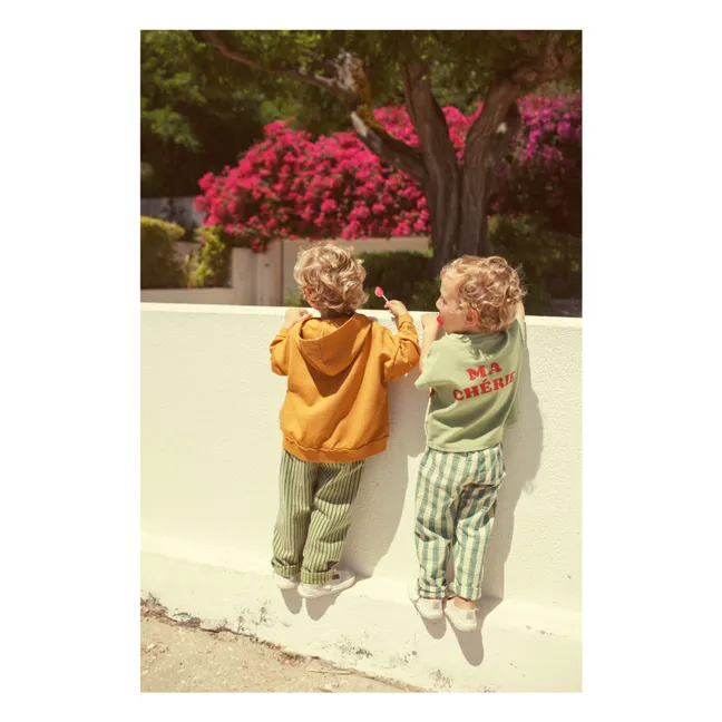 Camiseta de esponja de algodón ecológico Ma Chérie | Olive