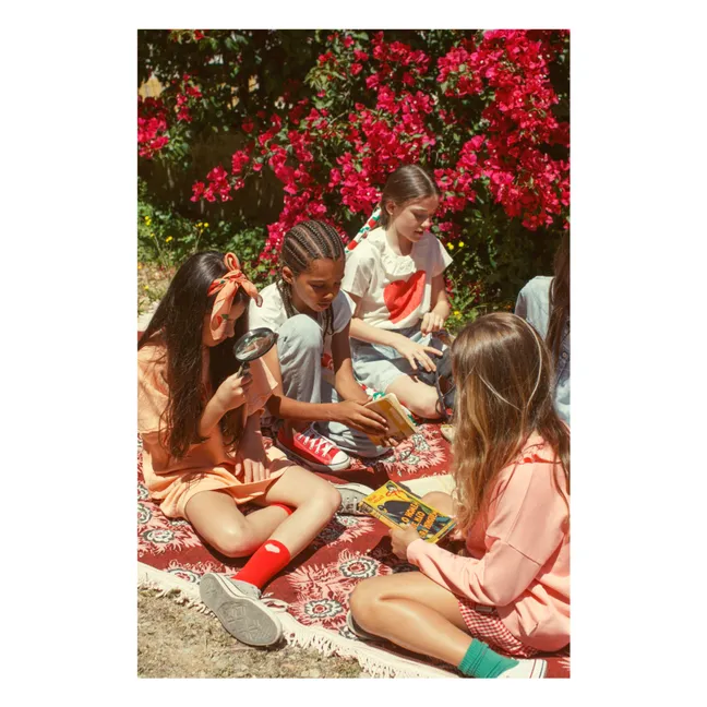 Chaussettes Cœur | Rouge