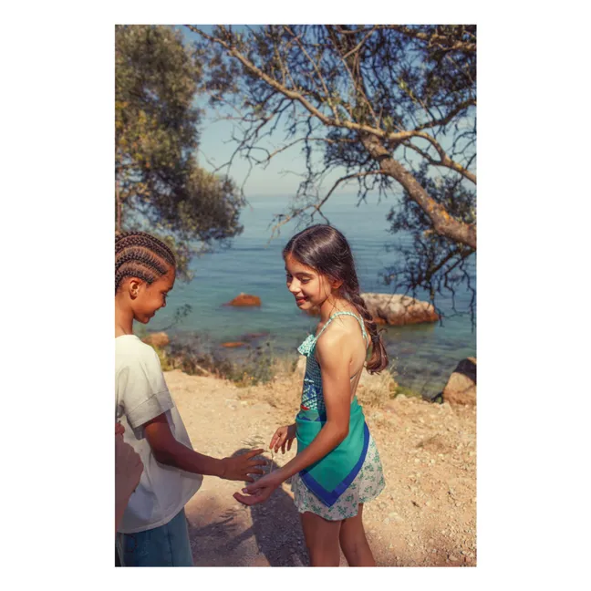 Peace scarf | Turquoise