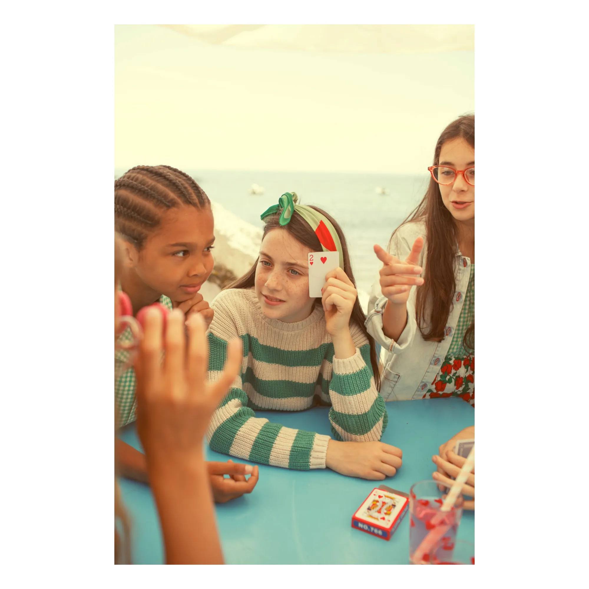 Foulard Love | Olive- Image produit n°3