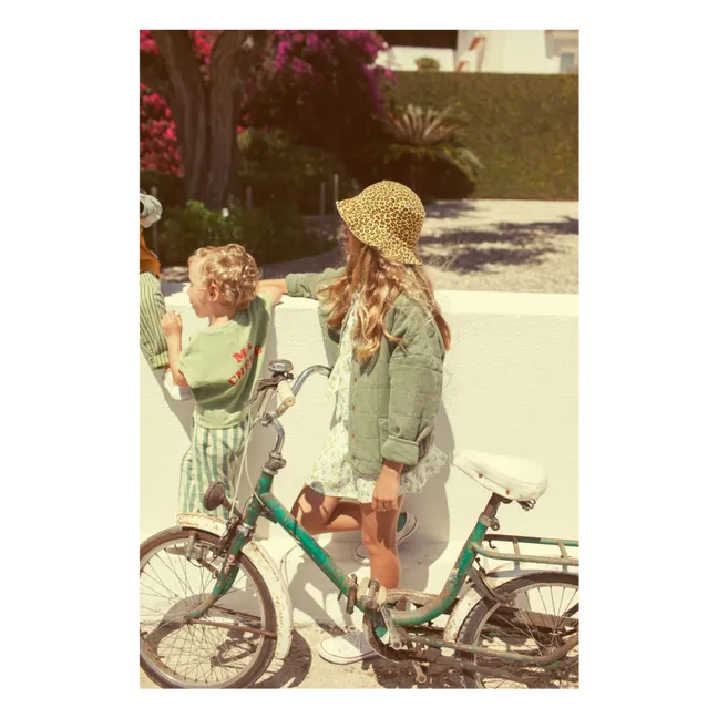 Piupiuchick Est 2042 Organic Cotton Quilted Jacket | Dark green