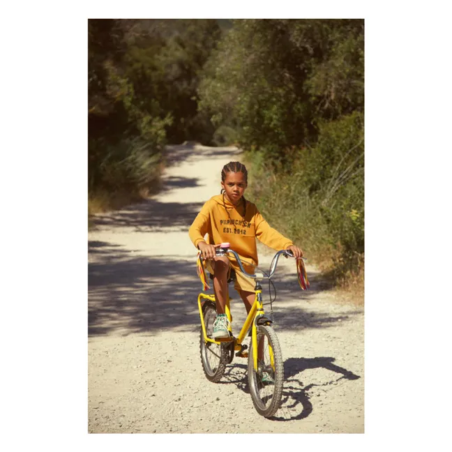 Sudadera de algodón orgánico Piupiuchick East 2012 | Camel