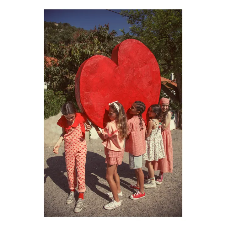 Short Denim Rayé | Bleu- Image produit n°3