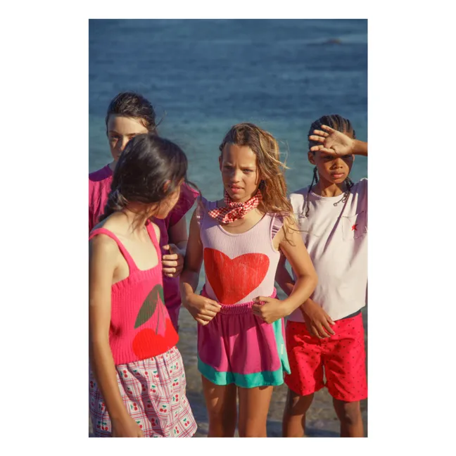 Falda corta Cherry | Lila