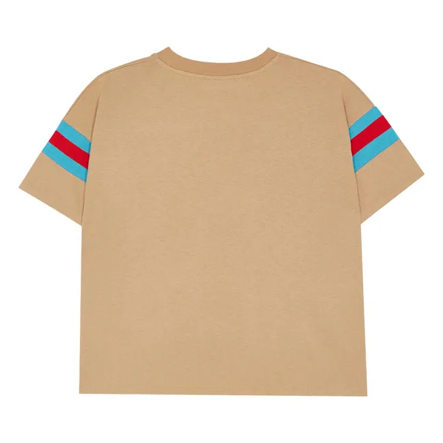 Maglietta con strisce a contrasto | Camel