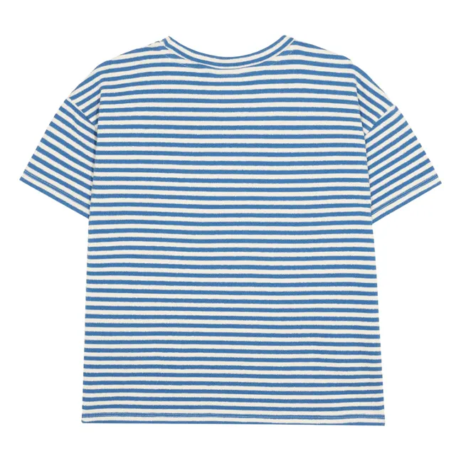T-shirt Oversize Rayé | Bleu