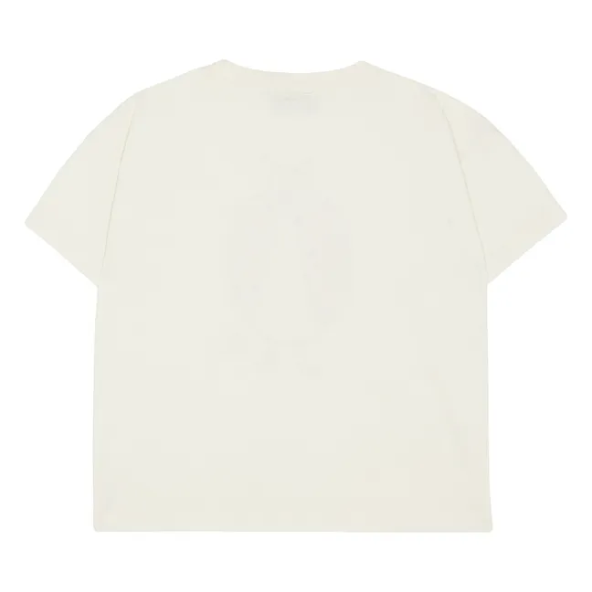 Camiseta oversize Ladybird Algodón orgánico | Crudo