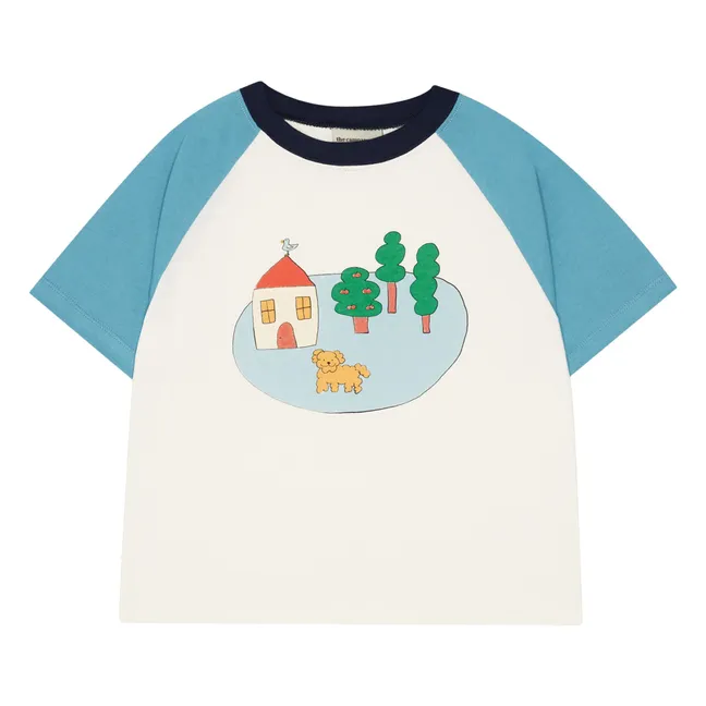 T-shirt oversize in cotone organico Village | Ecru