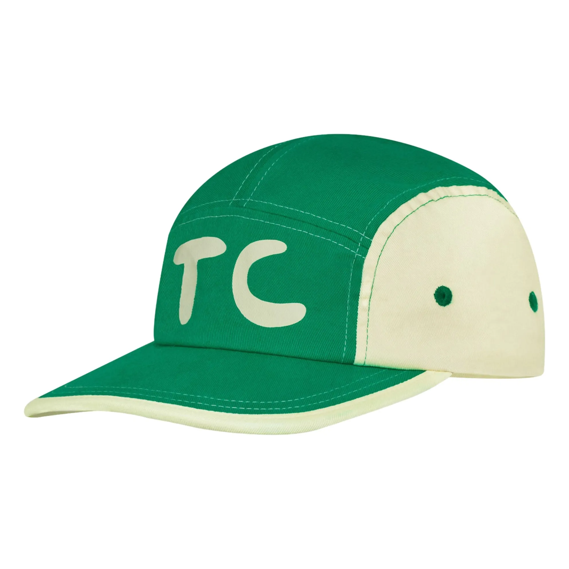 The Campamento Green Color Block Cap