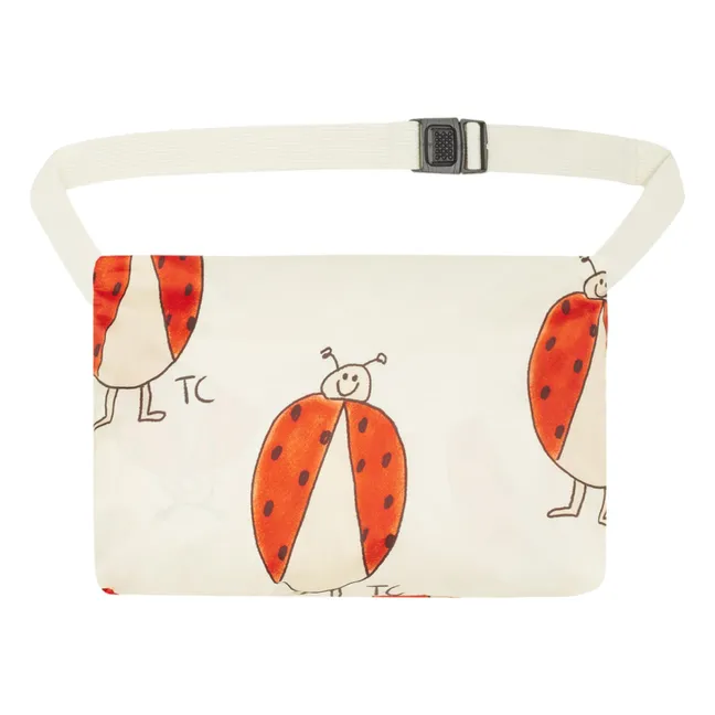 Coupe-Vent Coccinelles Fibres Recyclées | Ecru