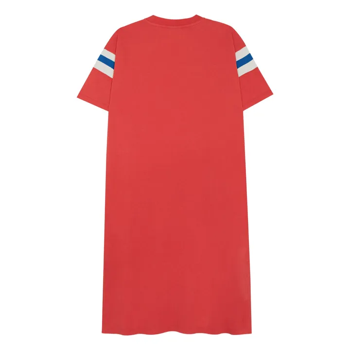 Vestido oversize a rayas | Rojo- Imagen del producto n°3