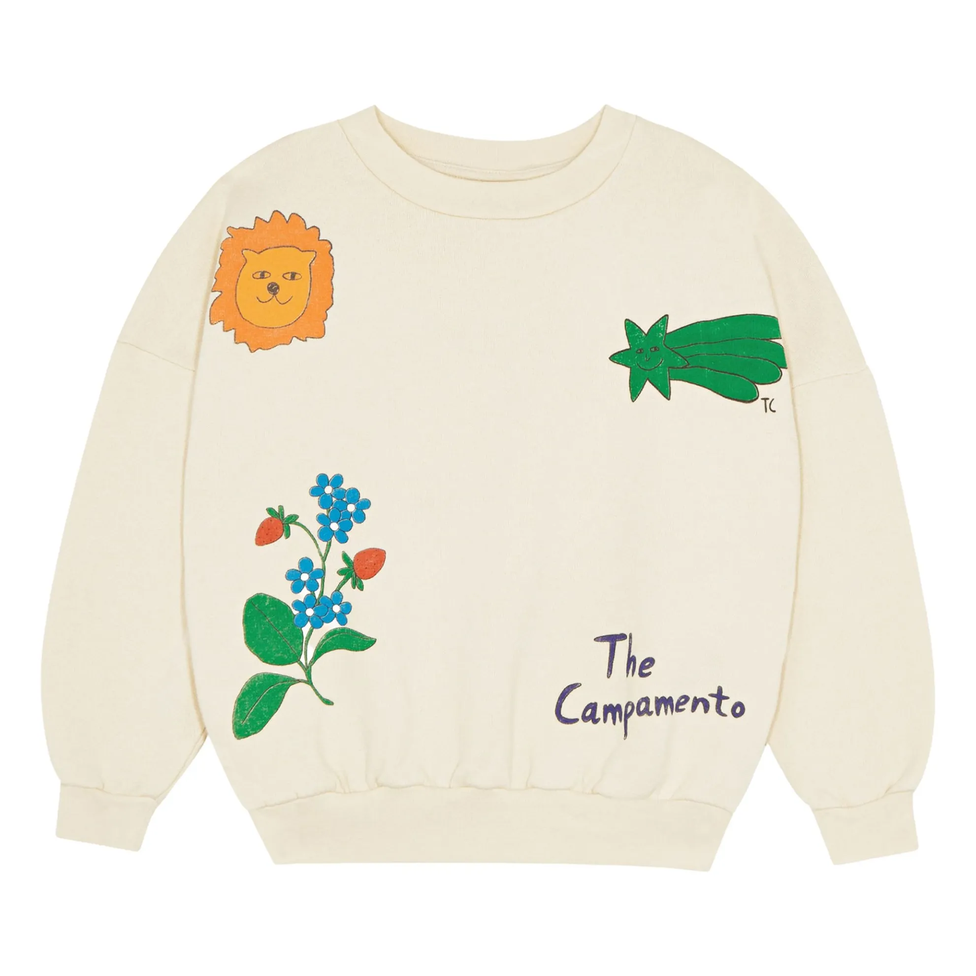 The Campamento Ecru Oversized Sweatshirt