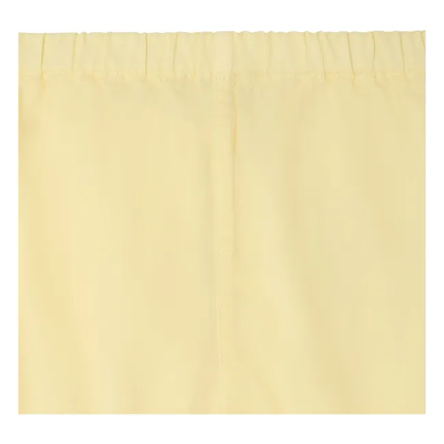 Bloomer Azur Popeline Coton Bio | Jaune
