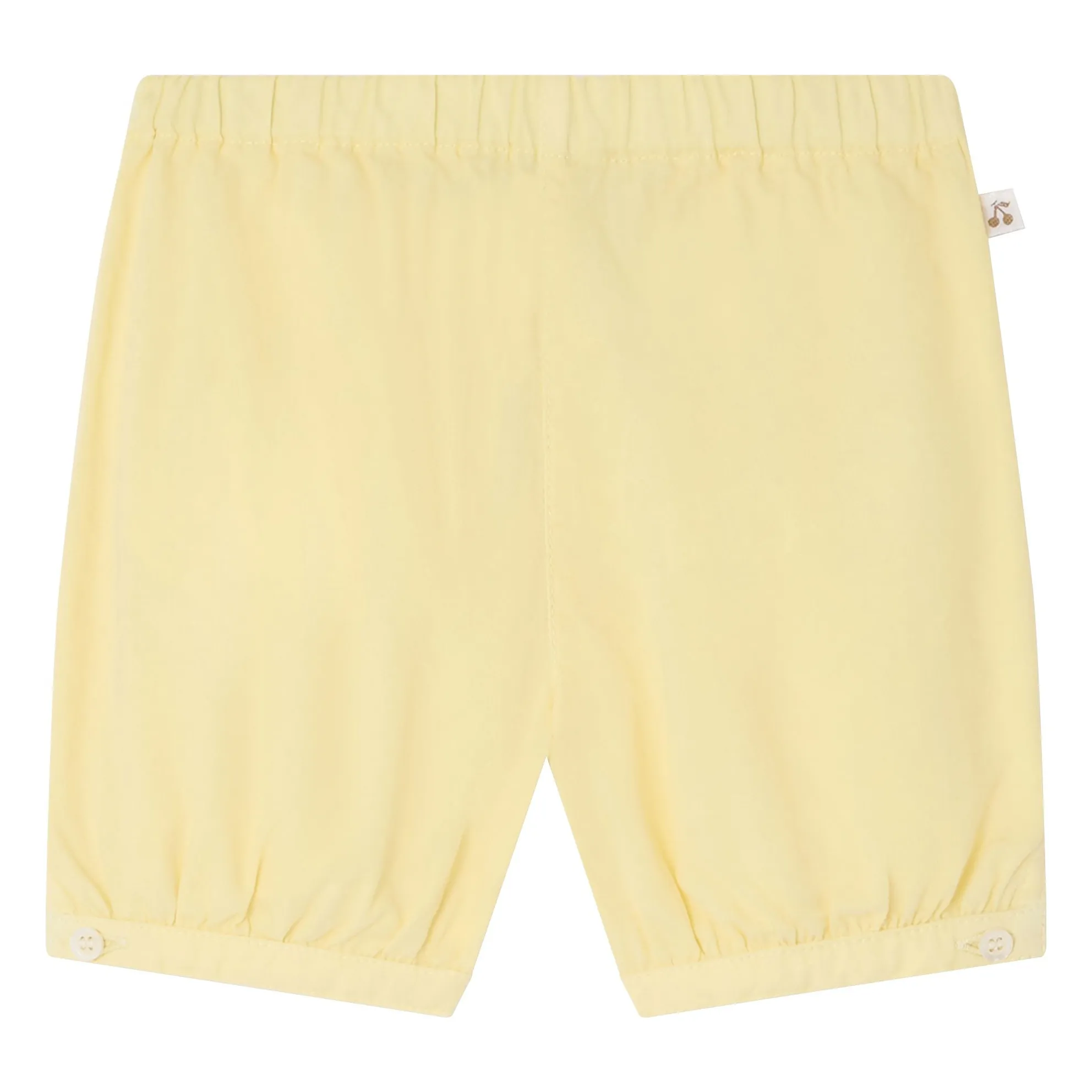 Bloomer Azur Popeline Coton Bio | Jaune- Image produit n°0