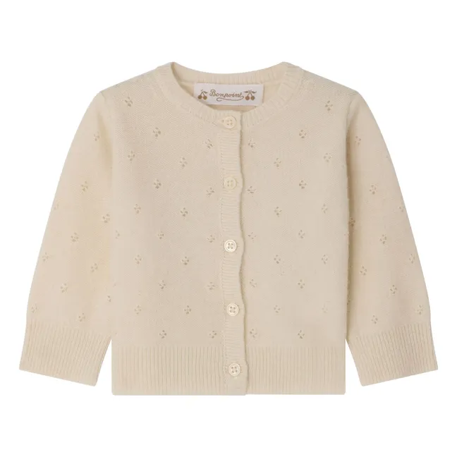 Cardigan Laelia Cachemire | Beige