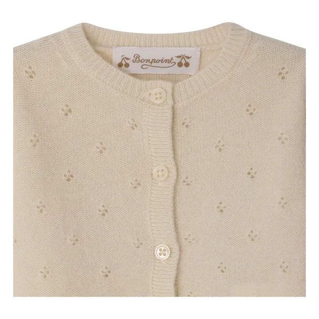 Cardigan Laelia Cachemire | Beige