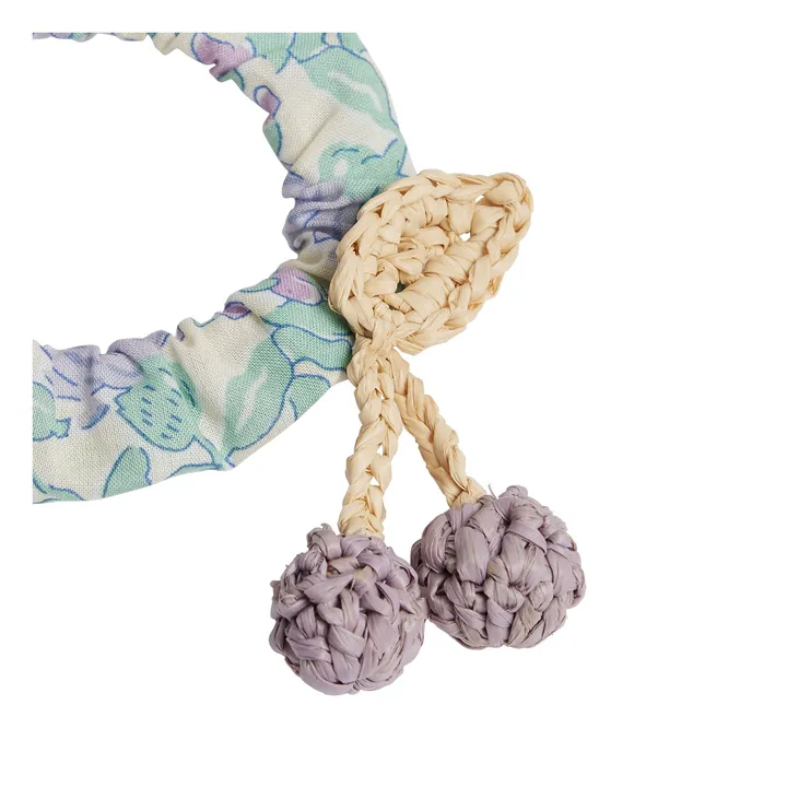 Chouchou Elory Liberty | Vert d'eau- Image produit n°1