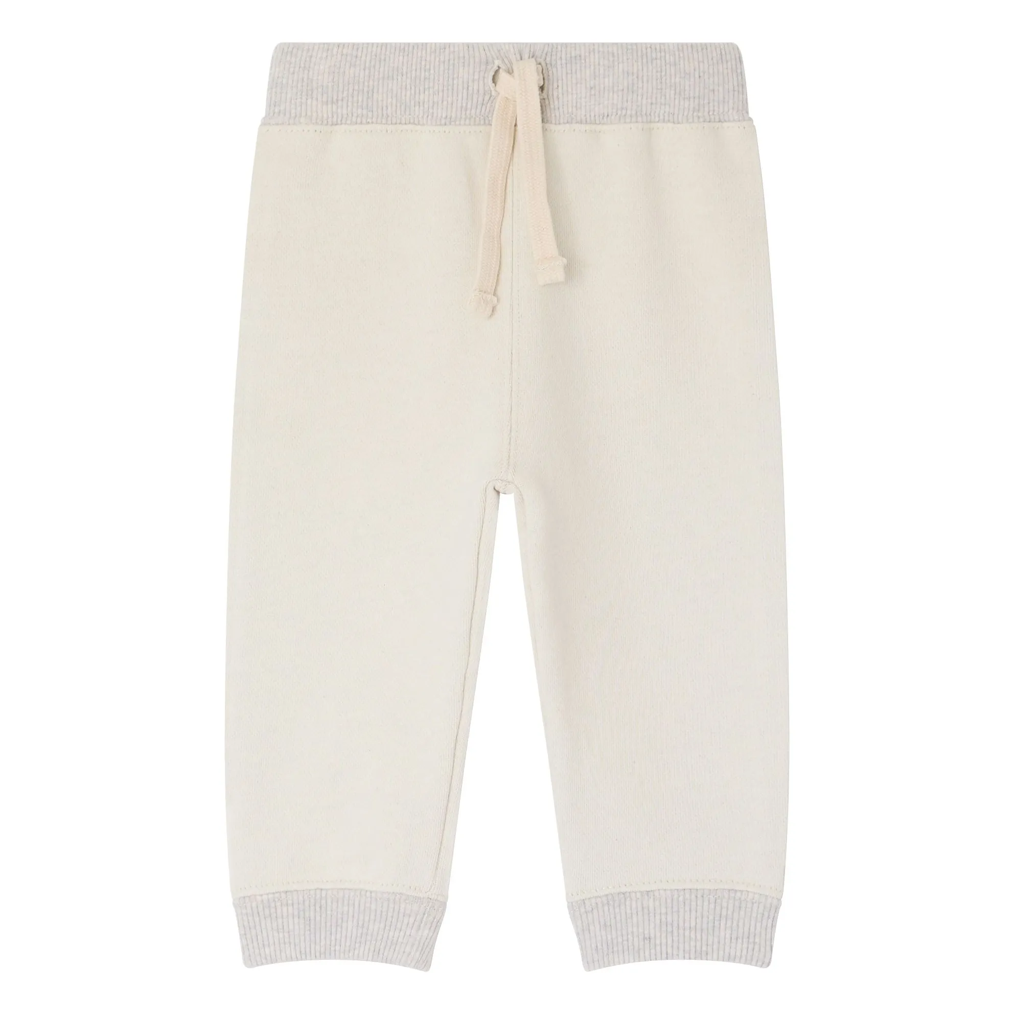 Bonpoint Ecru Bambo Organic Cotton Jogger