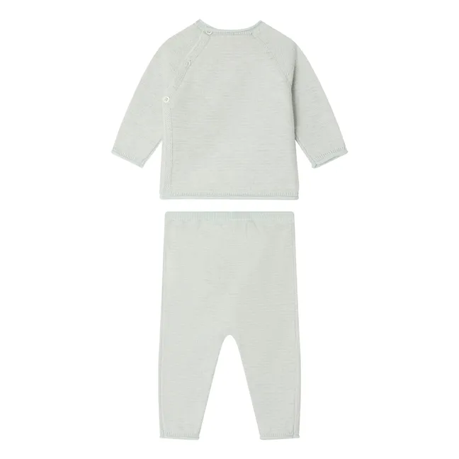 Organic Cotton Loan T-shirt and Legging Set | Grey