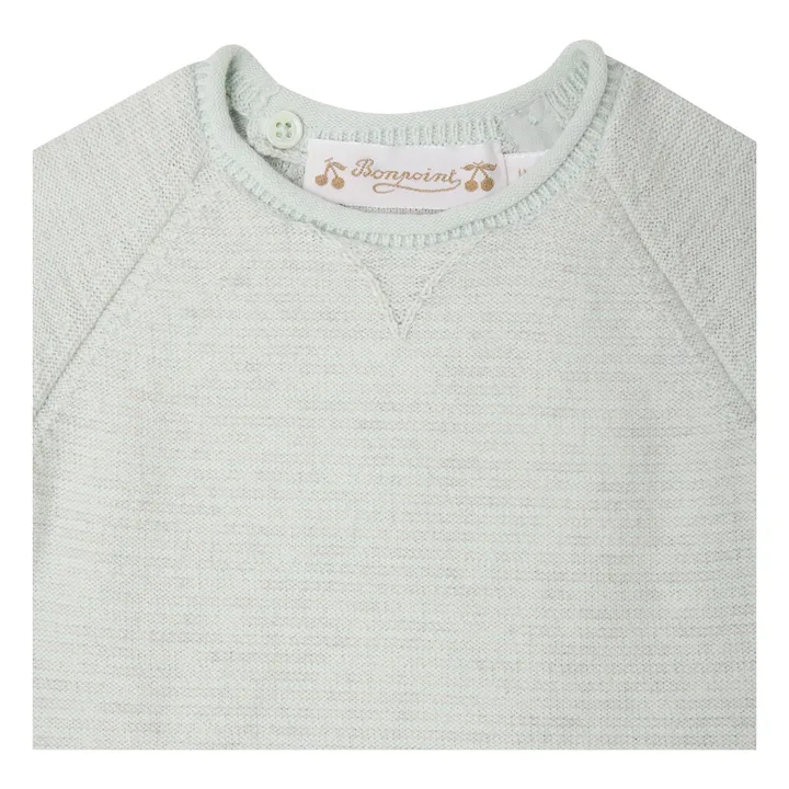 Ensemble T-shirt et Legging Loan Coton Bio | Gris- Image produit n°1