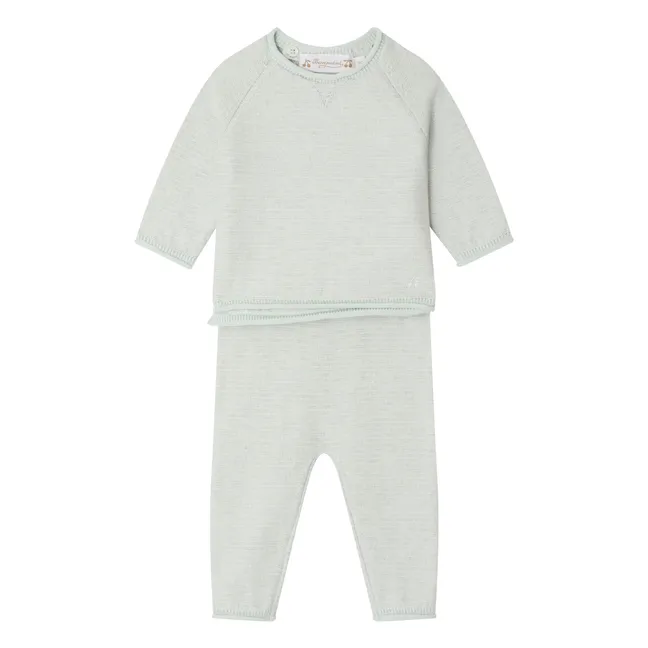 Organic Cotton Loan T-shirt and Legging Set | Grey