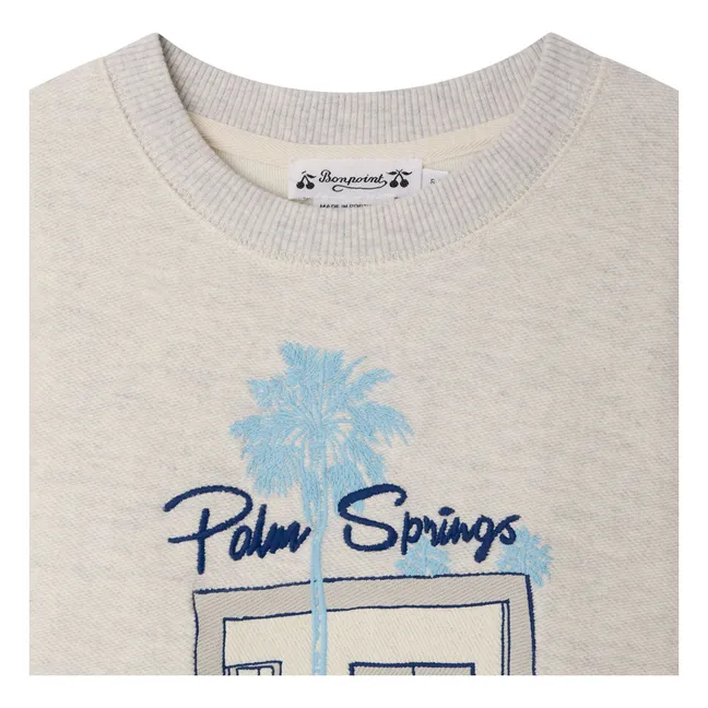 Tonino organic cotton sweatshirt | Heather grey