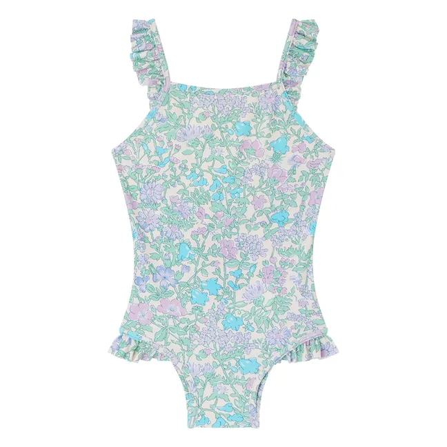 Cecilia Recycled Fiber Swimsuit | Green water